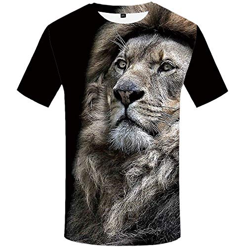 Lion Tshirt Black
